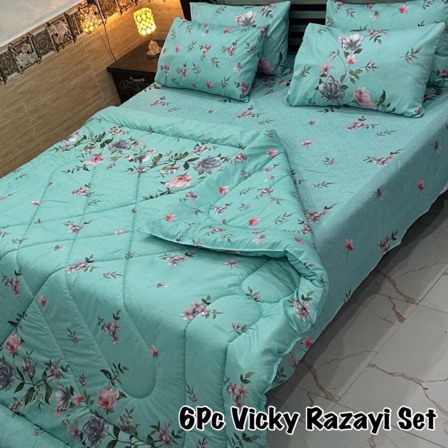 6PC Vicky Razai Set